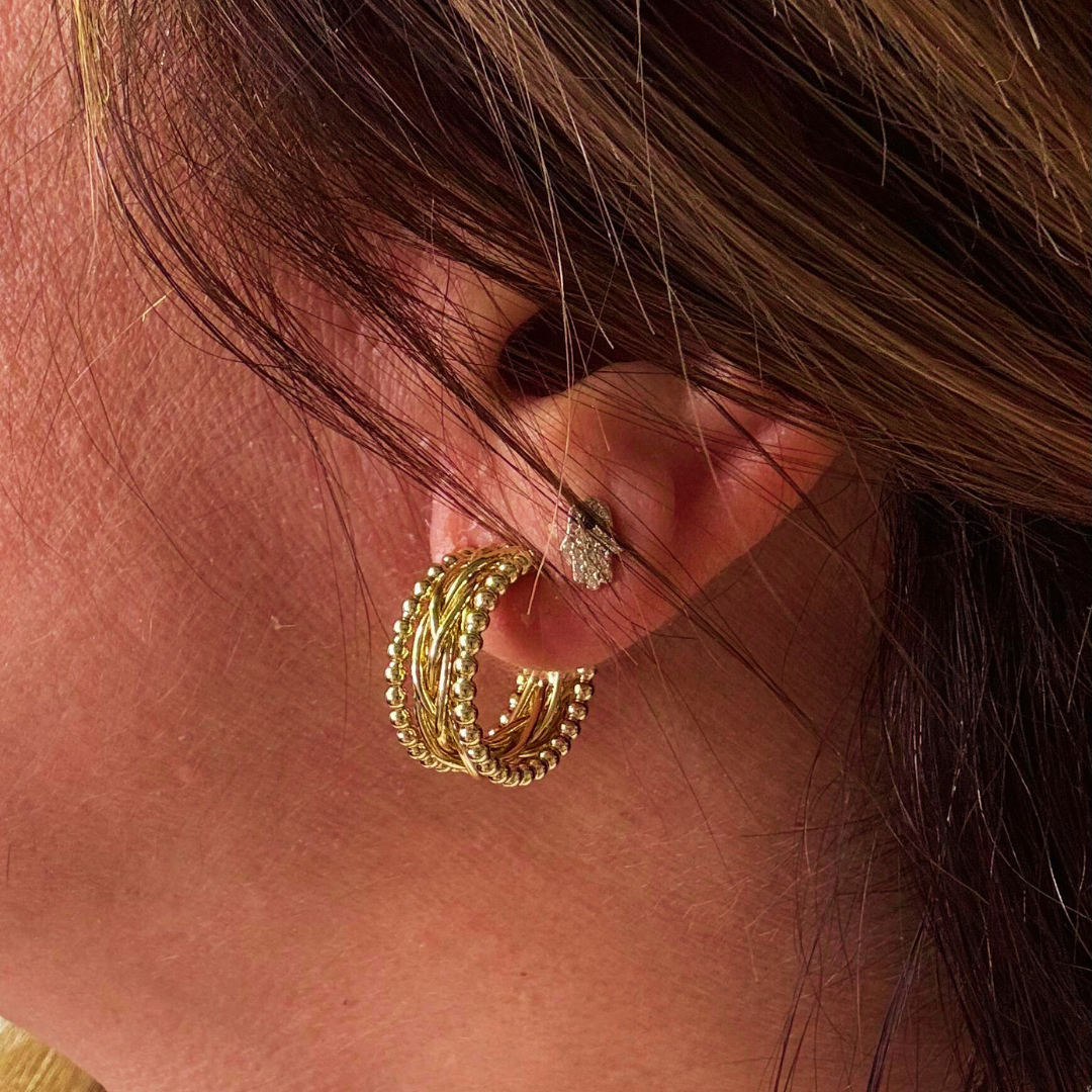 Aretes Nova Gold