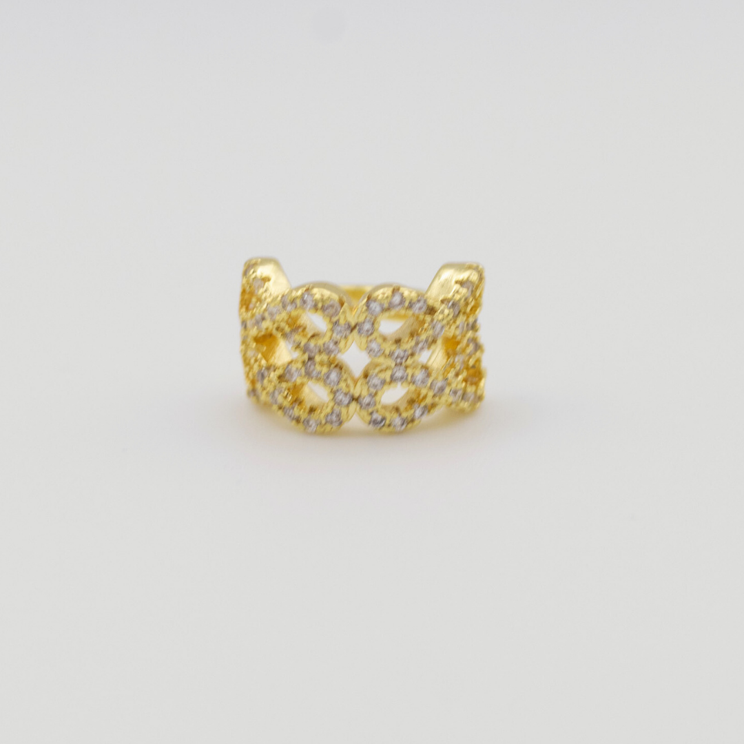 Earcuff Entrelazado Gold