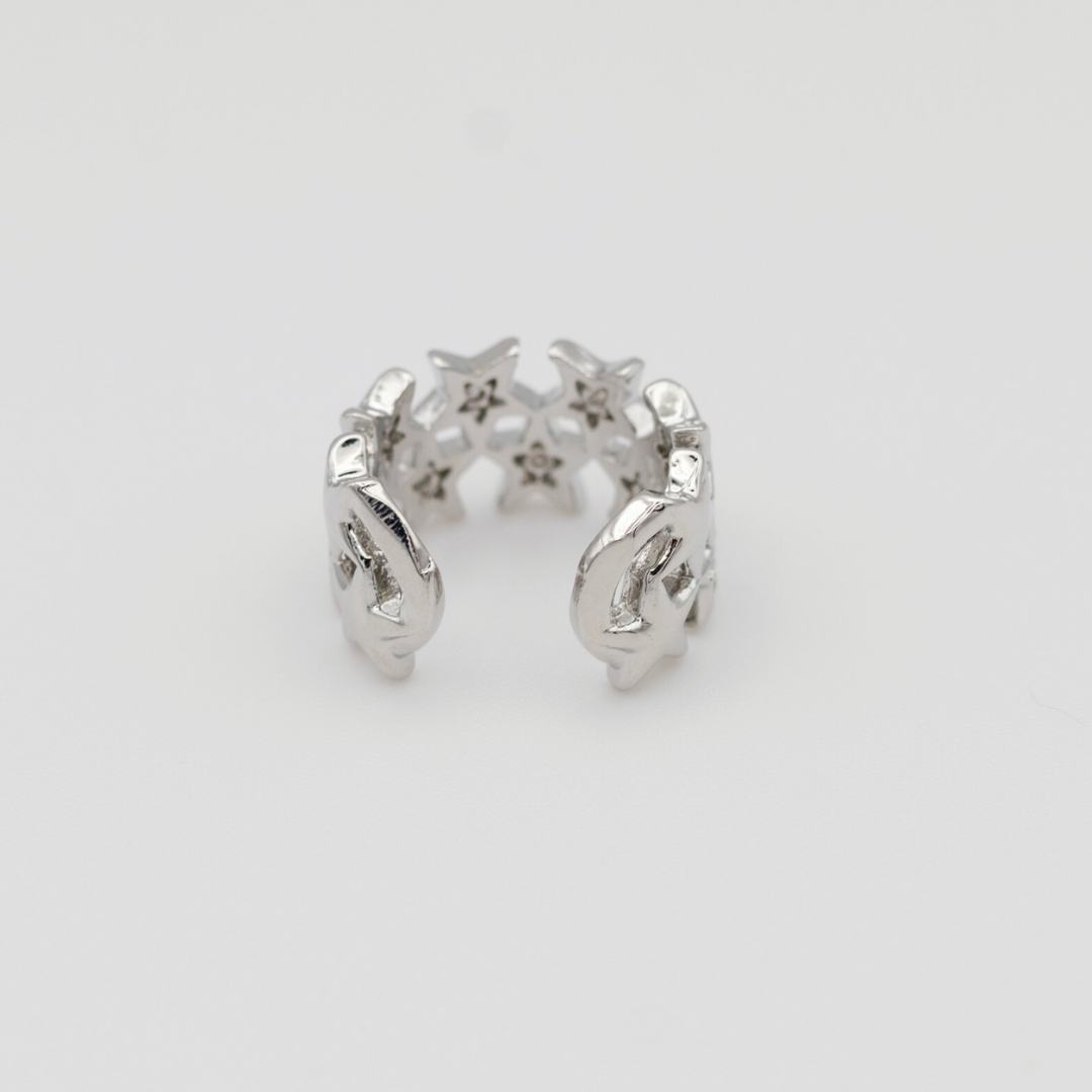 Earcuff Estrella Silver