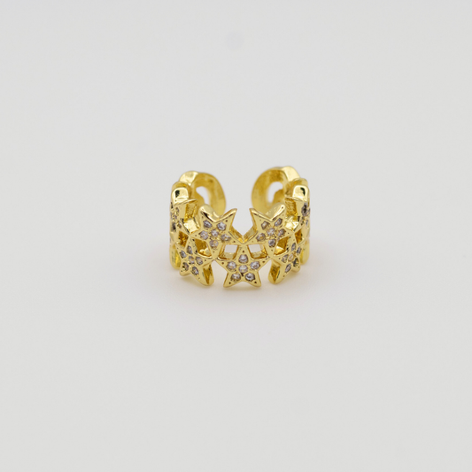 Earcuff Estrella Gold