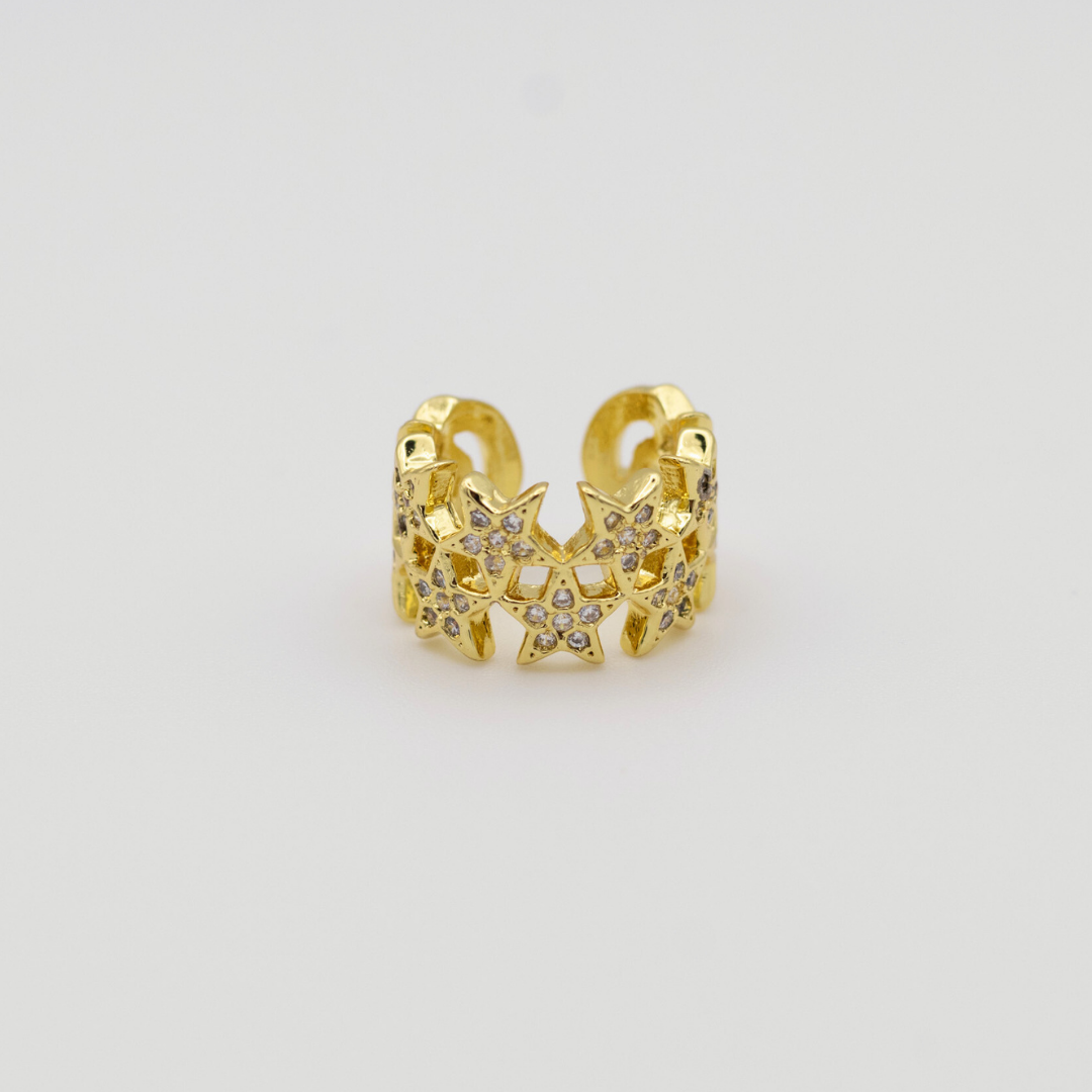 Earcuff Estrella Gold