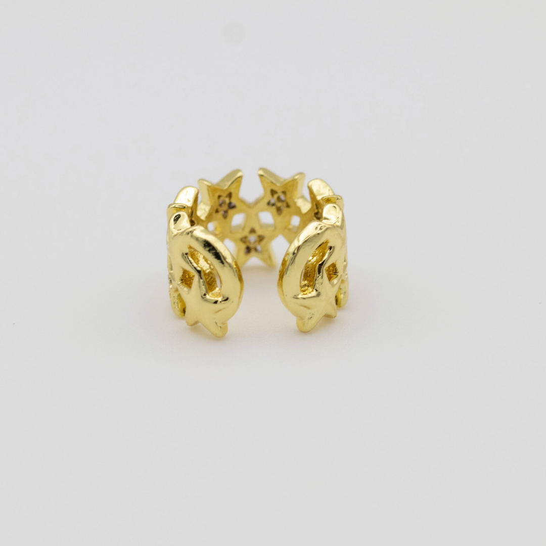 Earcuff Estrella Gold