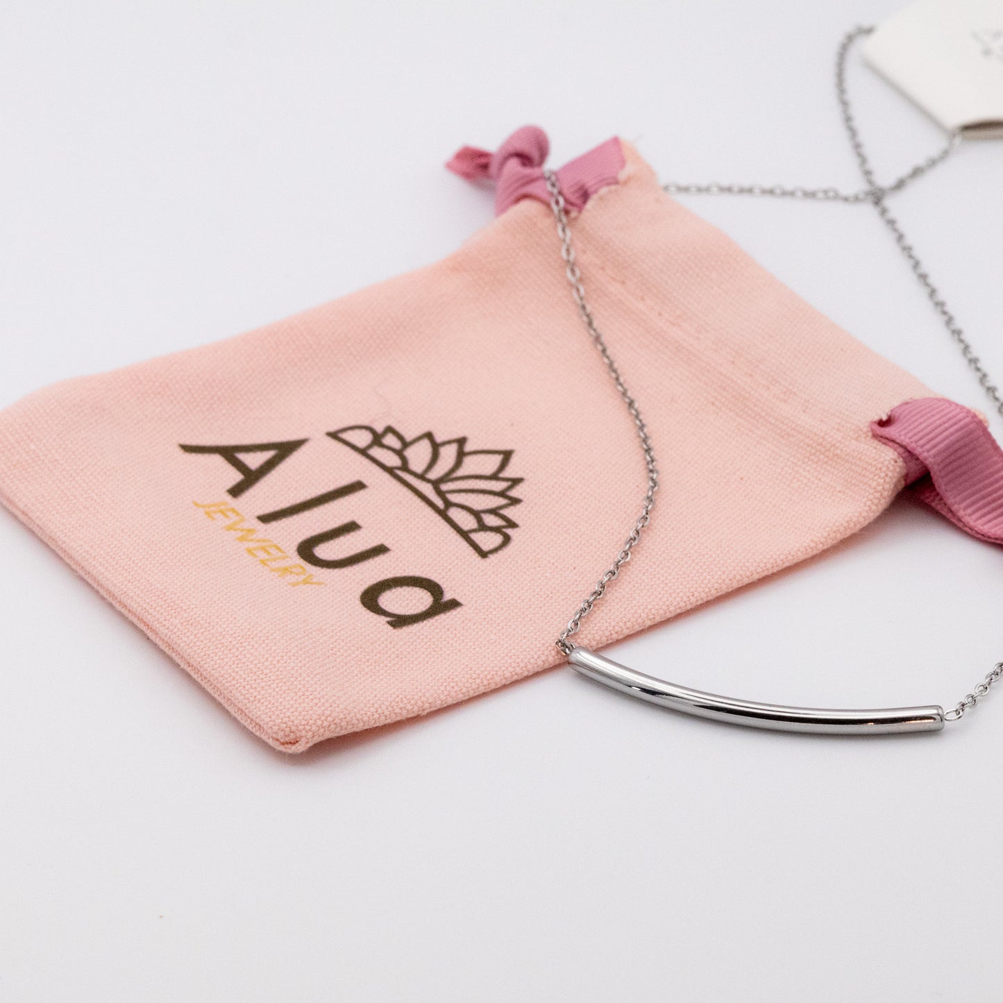 Collar Tubo Silver
