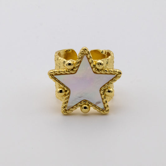 Anillo Nácar Estrella