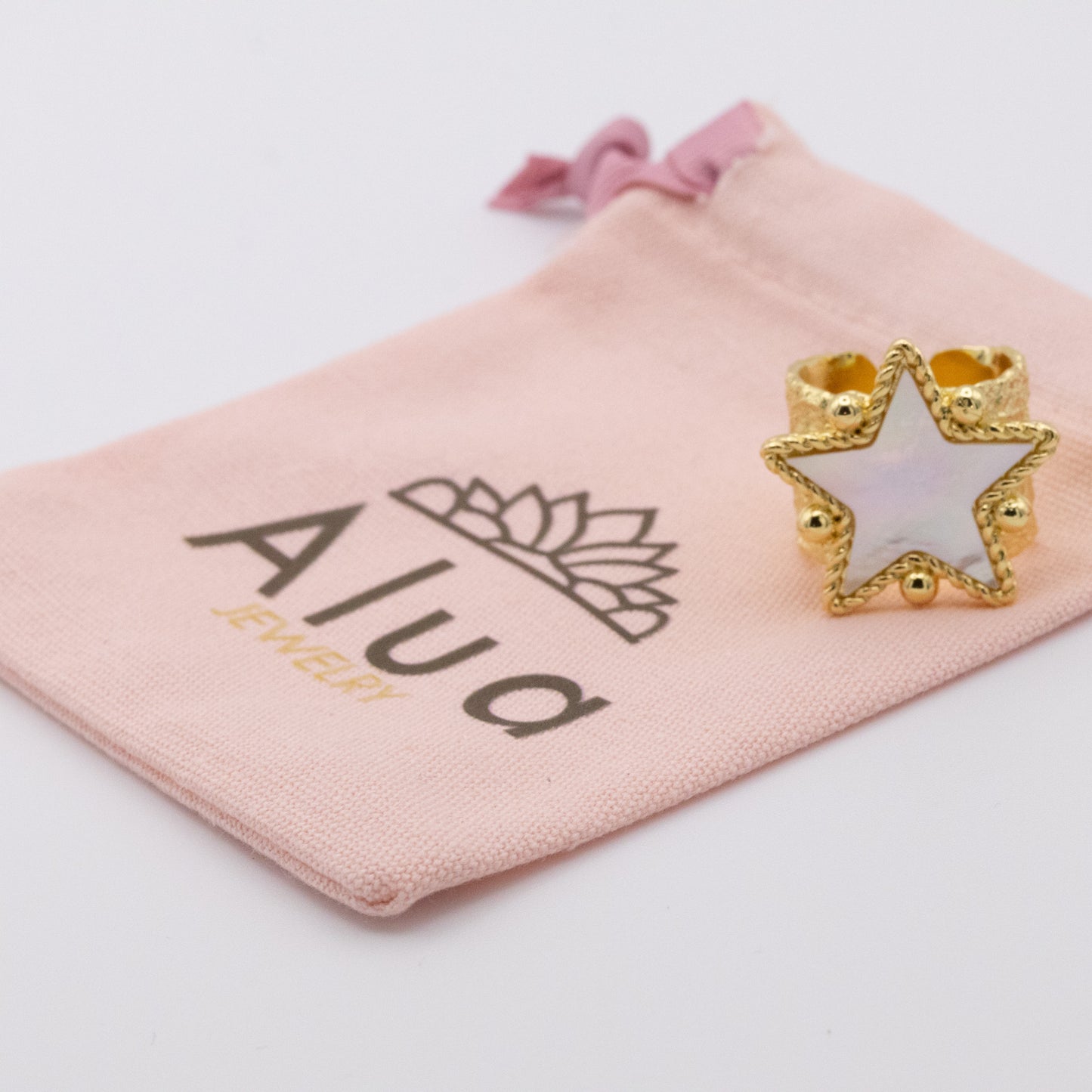Anillo Nácar Estrella