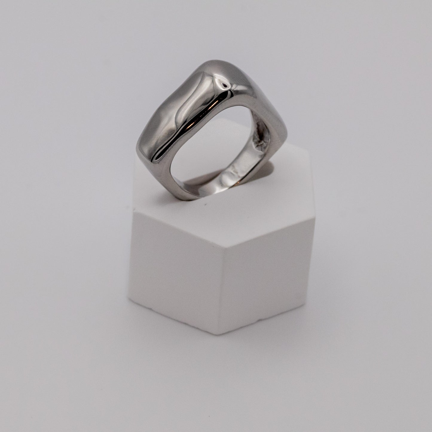 Anillo Cuadrado Silver