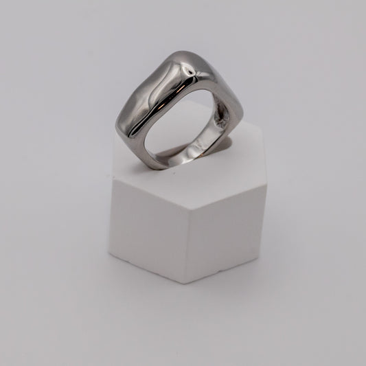 Anillo Cuadrado Silver