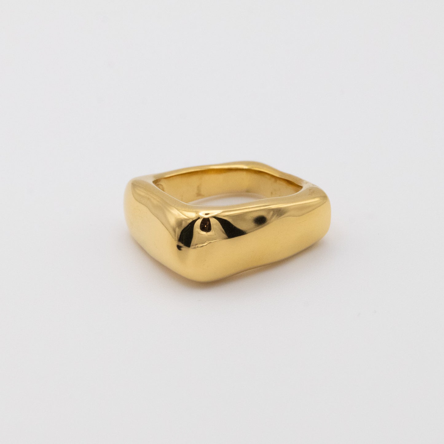 Anillo Cuadrado Gold