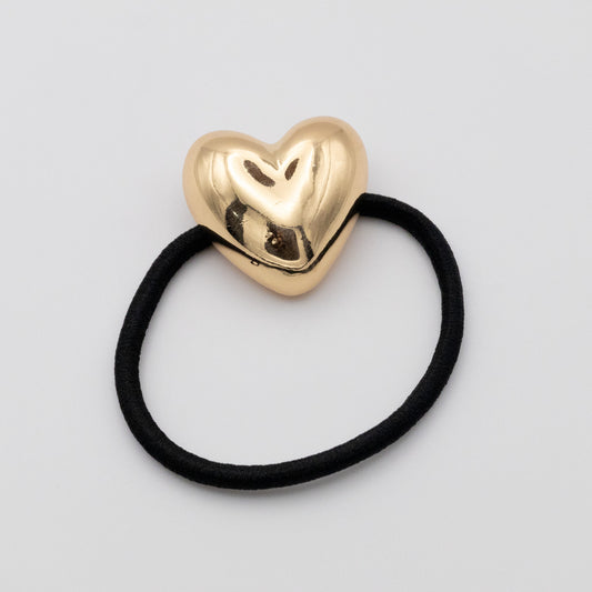 Banda Corazón Gold para el cabello