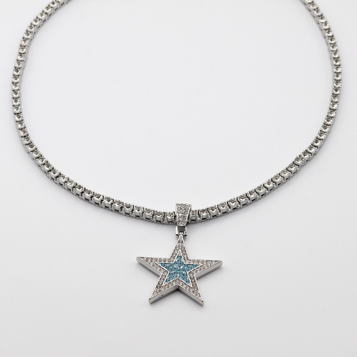 Collar Zircones Estrella Maxi