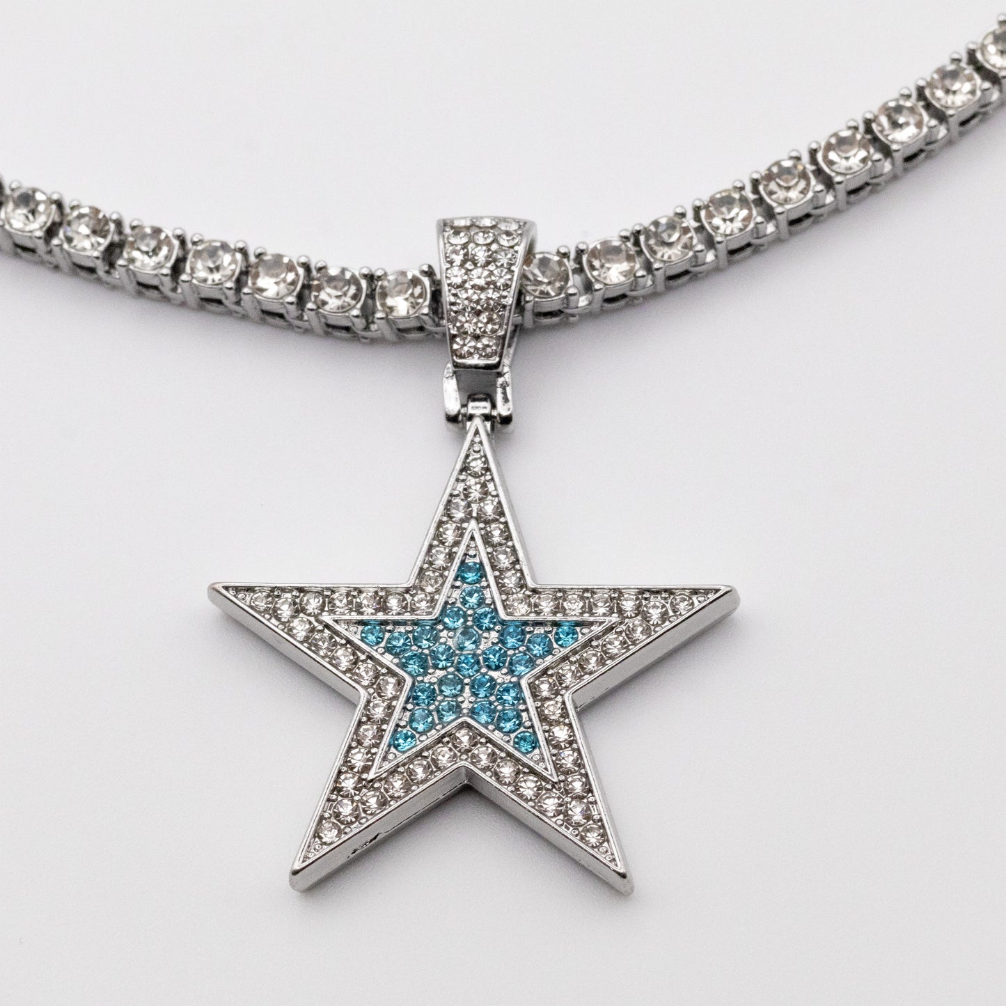 Collar Zircones Estrella Maxi