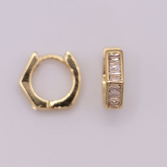 Aretes Sirenia Gold