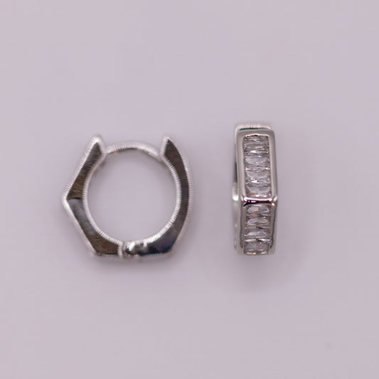 Aretes Sirenia Silver