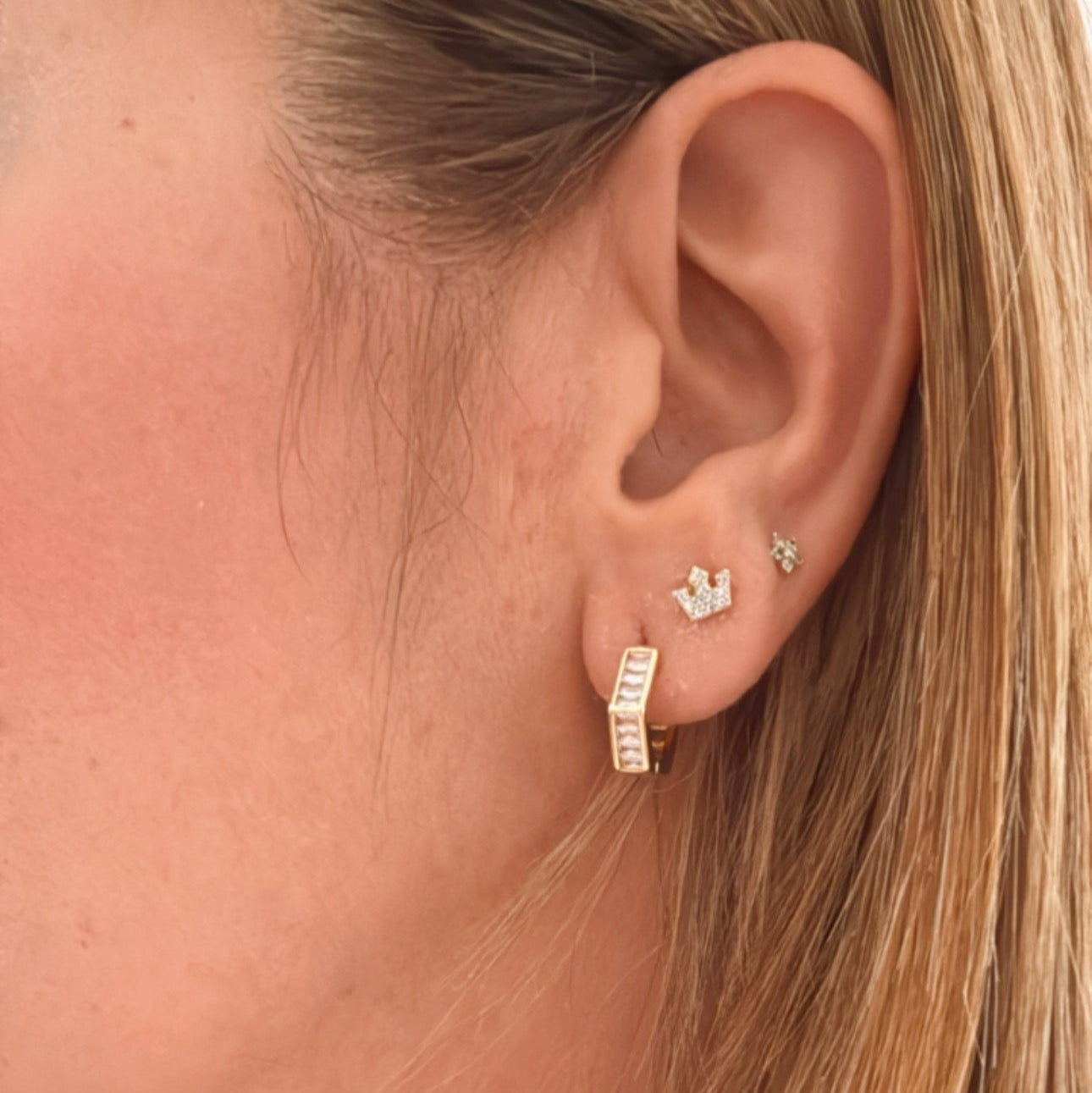 Aretes Sirenia Gold